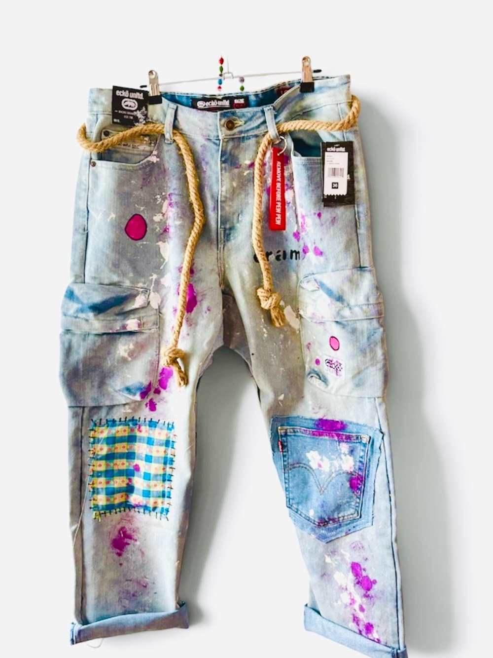 CRAM.x Ecko drop crotch jeans